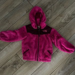 Girls north face fleece